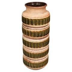 Tall Vintage Stick Stand, Deutsch, Keramik, Lava Vase, Dekor, Flur, Circa 1960