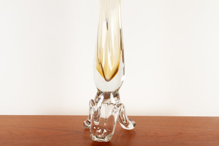 Tall Vintage Swedish Glass Vase, Mid20th Century For Sale at 1stDibs tall vintage vase, tall