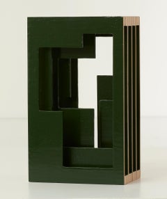 Tall Wall Serie 2 Wandskulptur aus Birkensperrholz von Kristine Engelbrecht