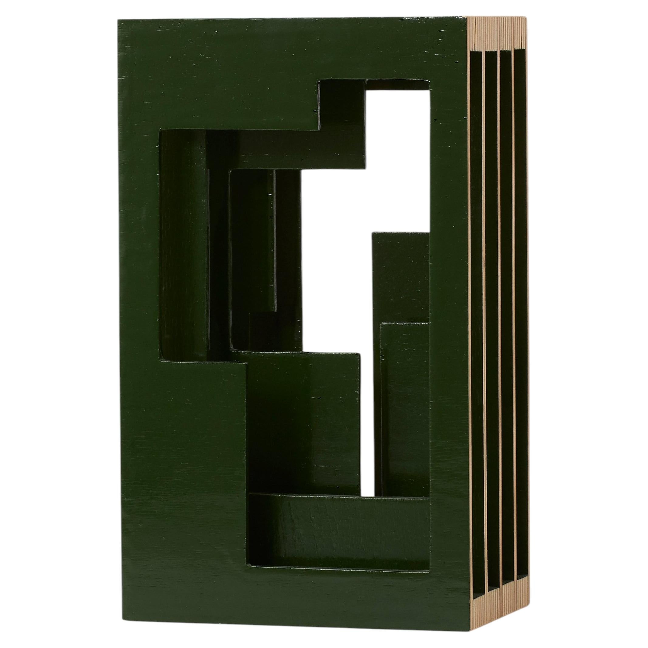 Tall Wall Series 2 Wall Sculpture in Birch Plywood by Kristine Engelbrecht For Sale