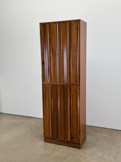 Tall Walnut Bar Cabinet by Tommi Parzinger for Parzinger Originals