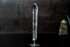 Großer wasserklarer Lemurianischer Quarz Obelisk Spitze von Diamantina