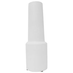 Tall West German Ceramic Vase in White