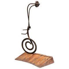 Sculpture de sol haute et fantaisiste 1987