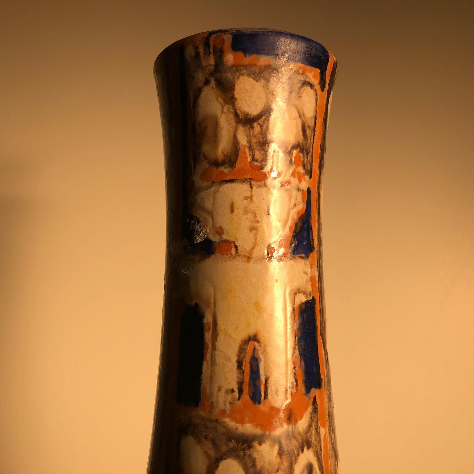 Whimsical  Vase Lamp Teddy Bear Eva Fritz-Lindner 1