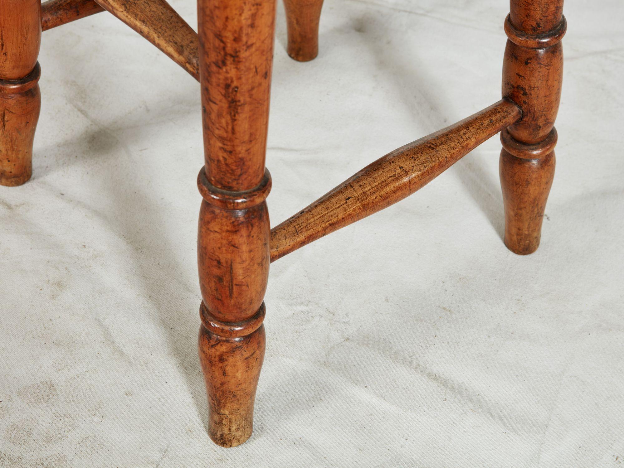 Tall Windsor Stool For Sale 3