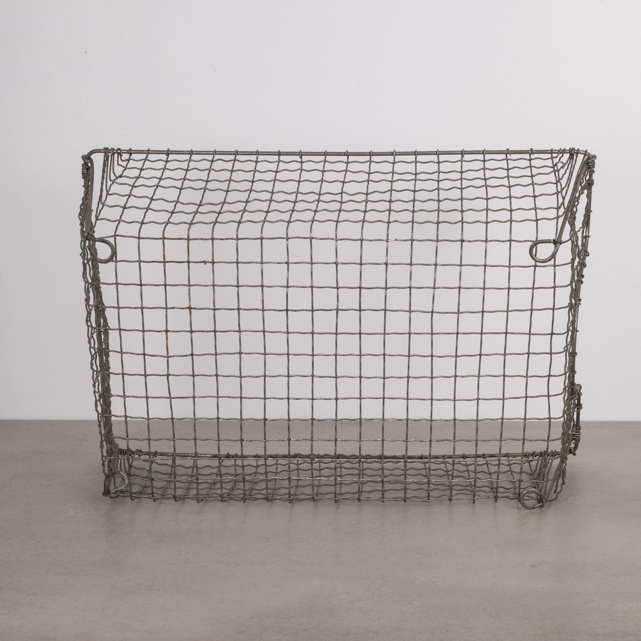 20th Century Tall Wire Office Tray, circa 1940