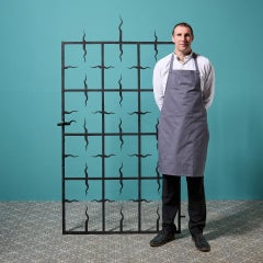 Tall Wrought Iron Antique Gate