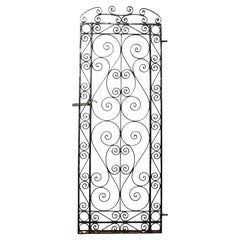 Used Tall Wrought Iron Pedestrian Gate