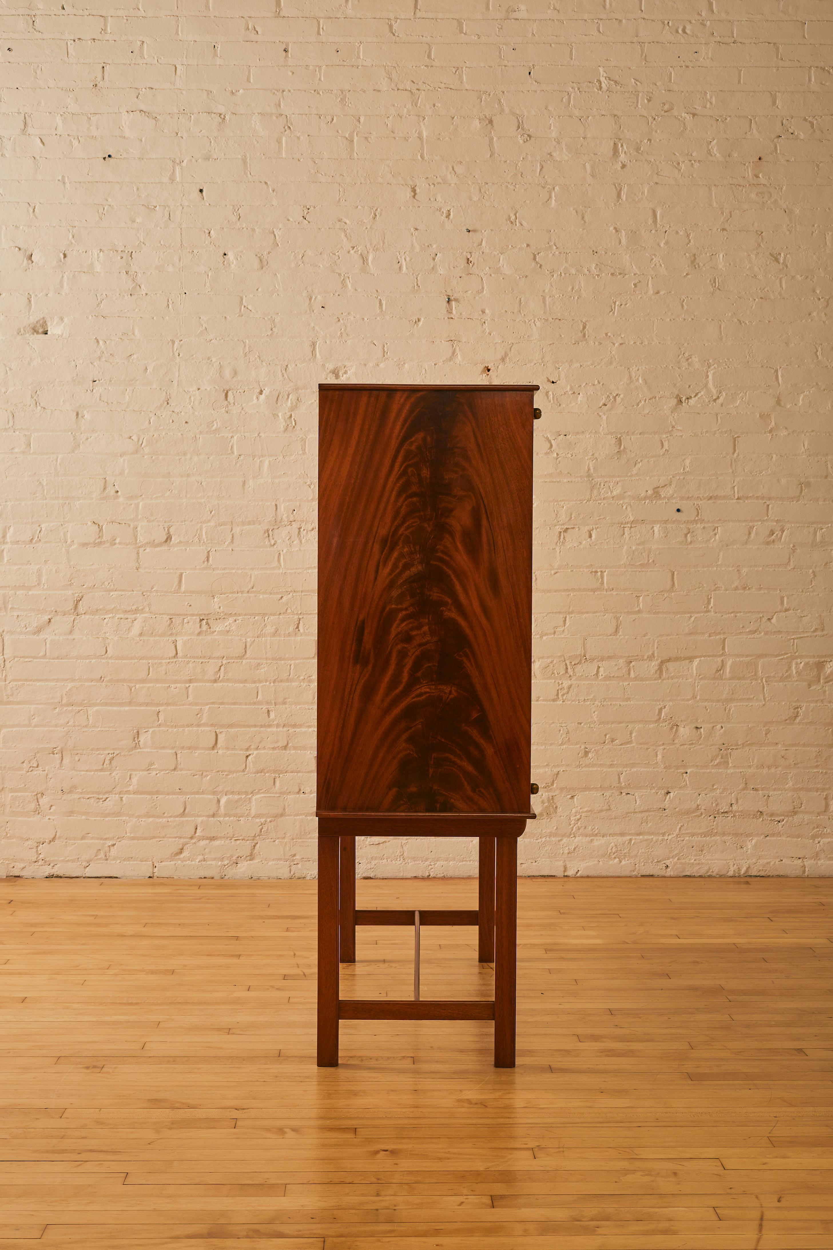 Tallboy Cabinet by Josef Frank 'Model 955' In Good Condition In Long Island City, NY