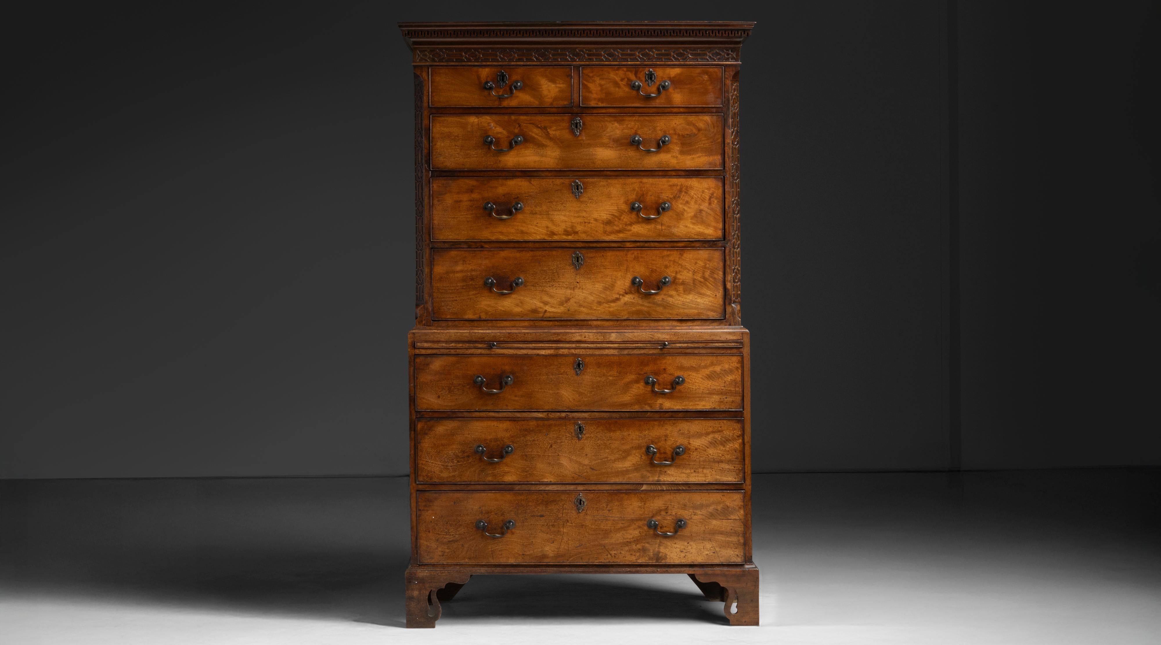 Tallboy Chest of Drawers, England circa 1780 in vendita 4