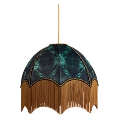 Talon Lampshade with Fringing - Medium