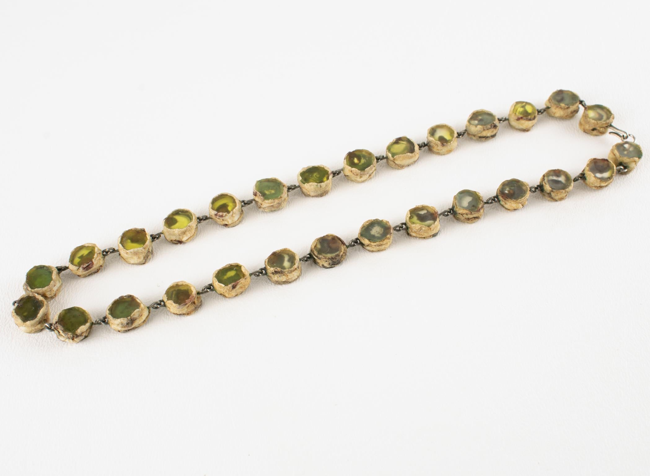 Collana Line Vautrin in talosel e specchio 1