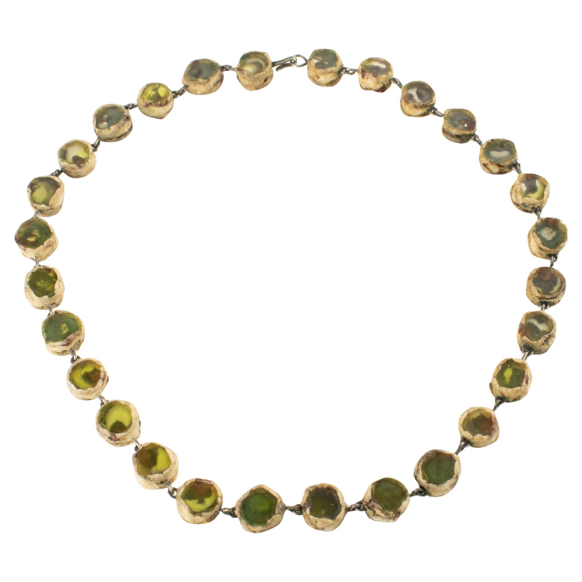 Collana Line Vautrin in talosel e specchio