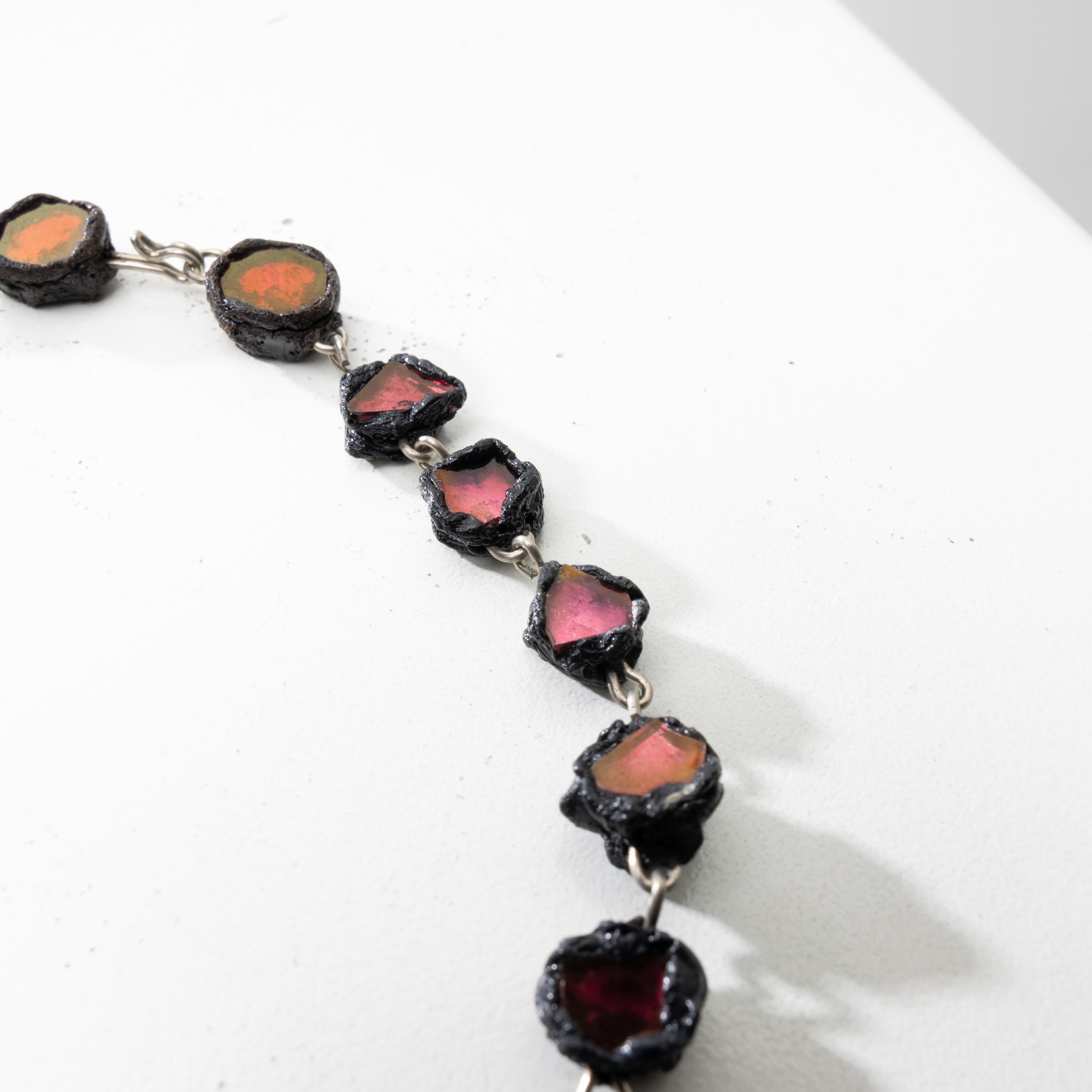 20th Century Talosel choker necklace by Line Vautrin For Sale
