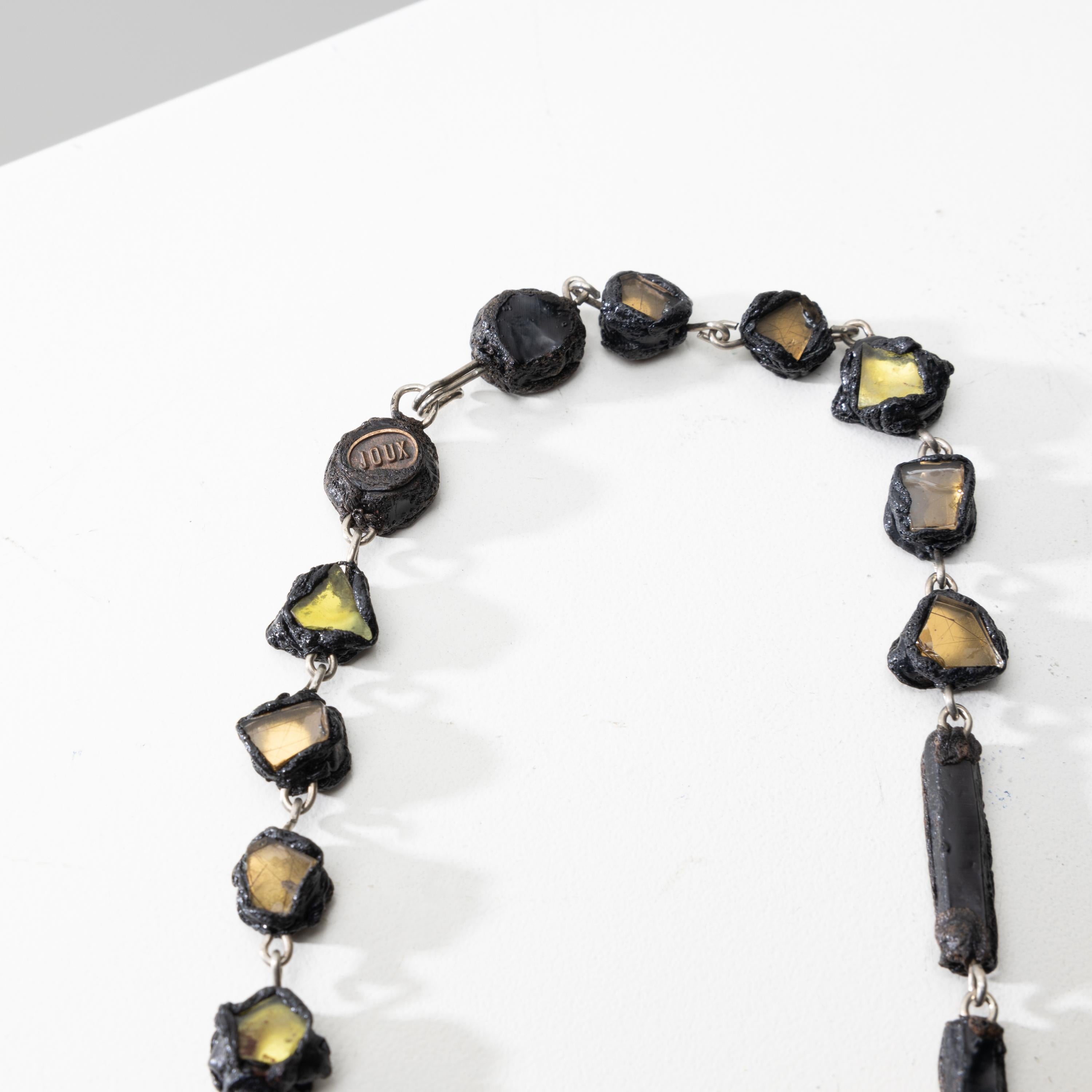 Talosel choker necklace by Line Vautrin For Sale 2