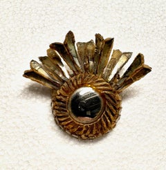 Talosel Resin Mirror Brooch by Line Vautrin