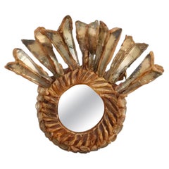Talosel Resin Mirror Brooch by Line Vautrin