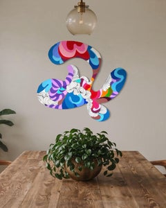 Zeitgenössische skulpturale abstrakte Wandkunst von Taly Cohen - Lebendige organische Formen