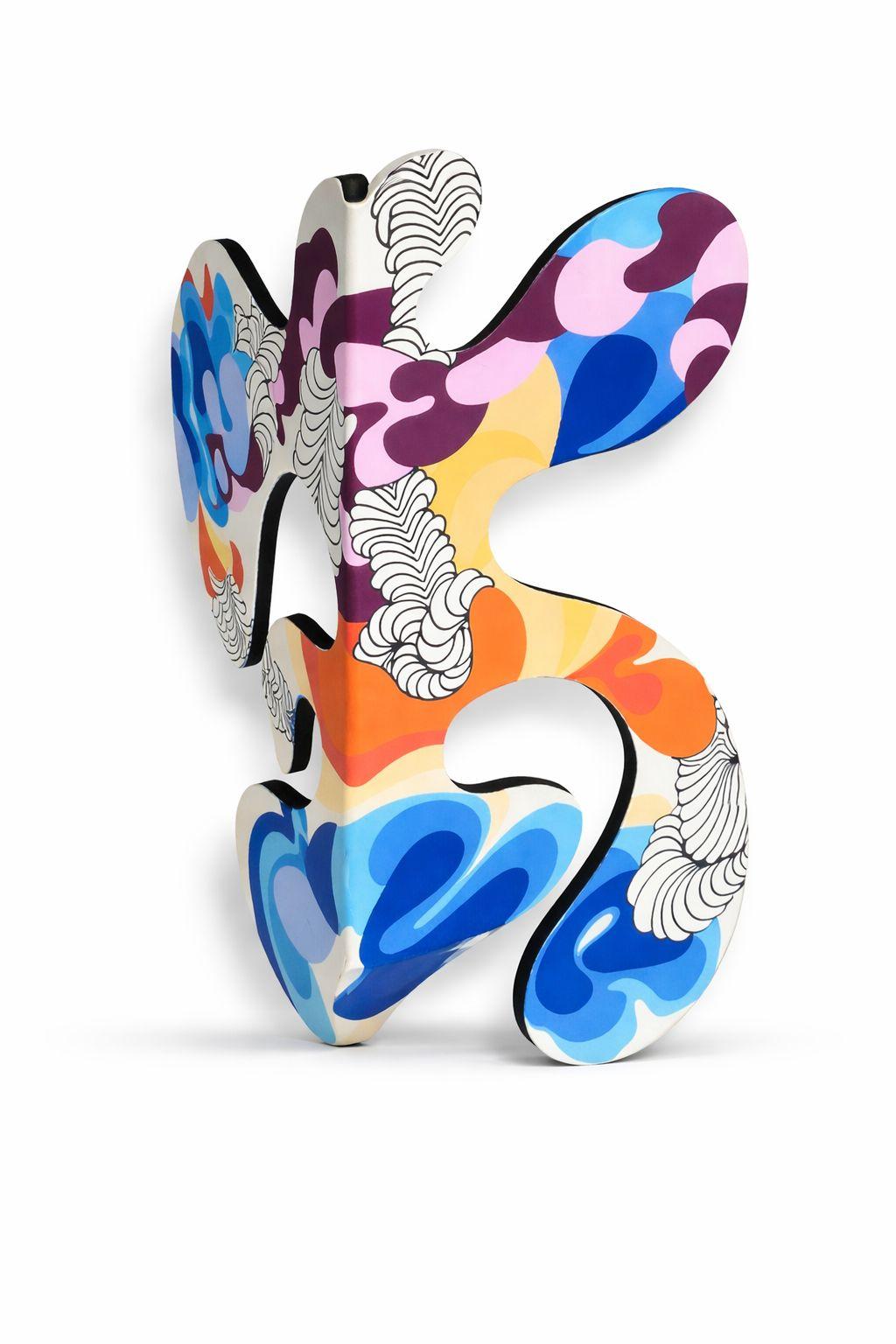 Organic Confluence by Taly Cohen Corner Wall Sculpture Painting Abstract, 2024

Taly Cohen transforms the corner—an often overlooked architectural junction—into a powerful focal point. This dynamic wall sculpture painting breaks free from the flat