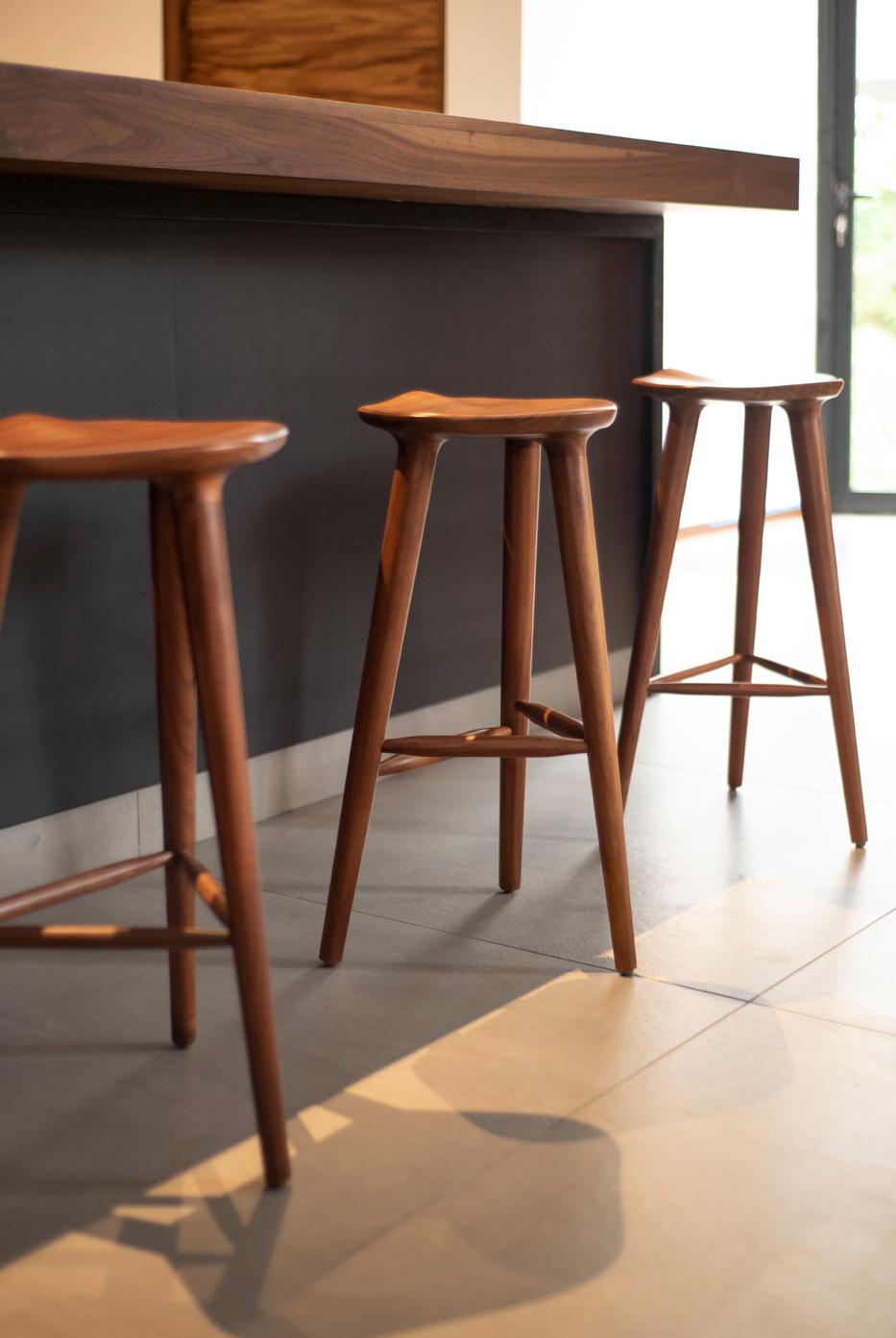 Tam Counter Stool, Tzalam Wood For Sale 2