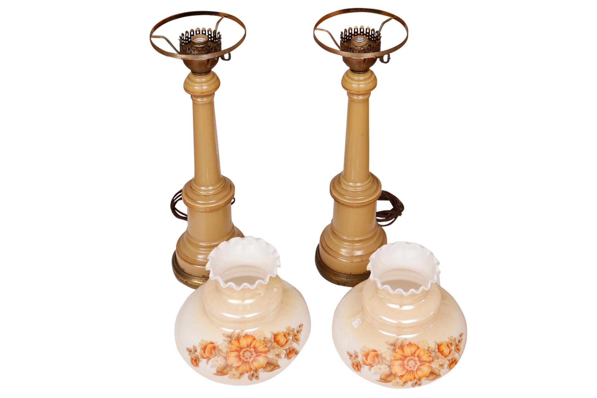 Tam-O-Shanter Table Lamps, a Pair For Sale 1