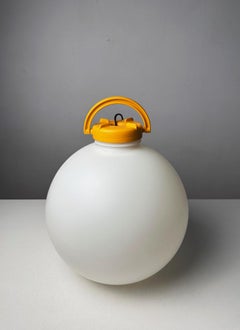 Lampada portatile TAMA di Isao Hosoe per Valenti Luce, 1975 stile pop giapponese