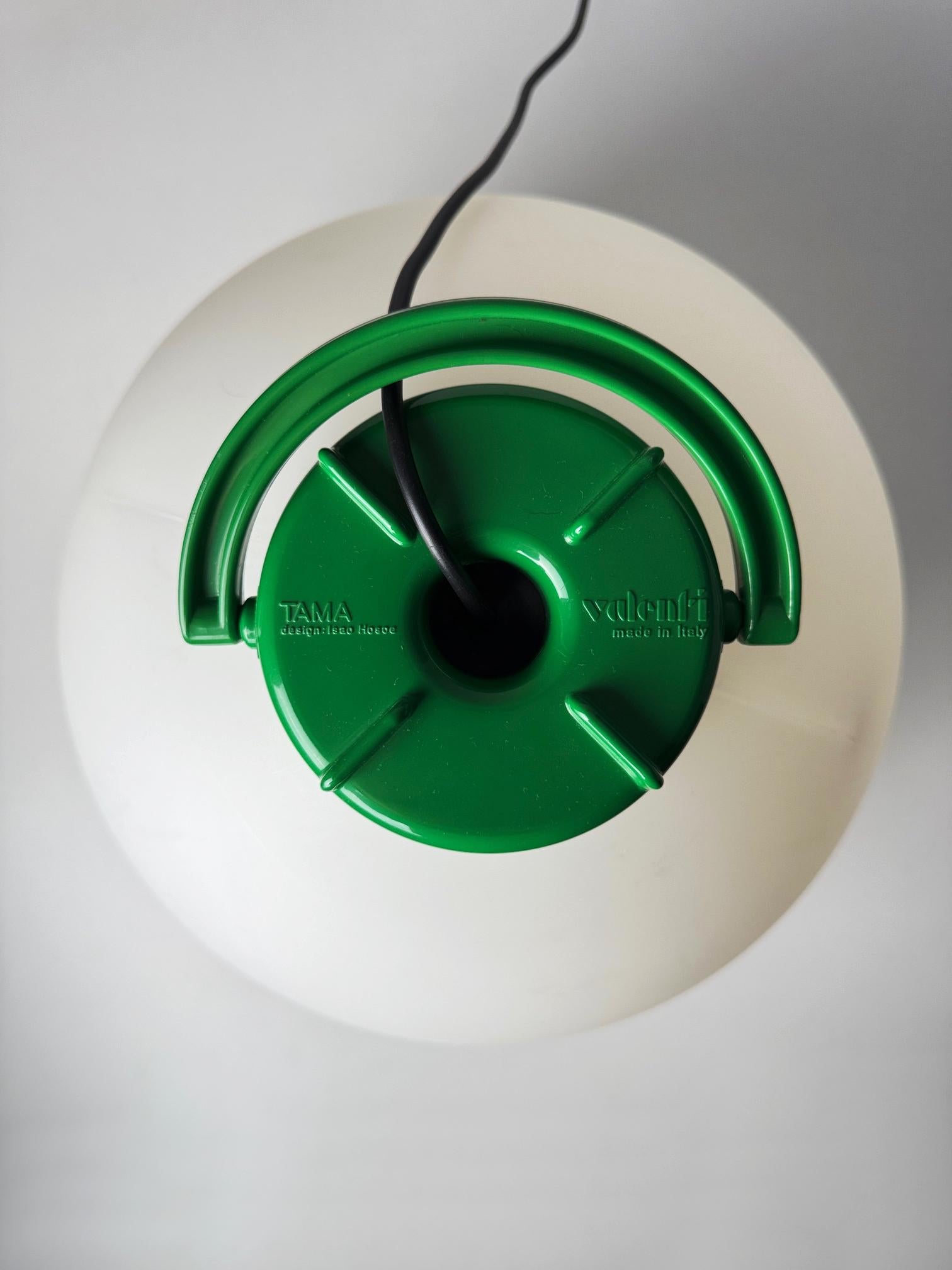 TAMA Portable Lamp by Isao Hosoe for Valenti Luce, 1975 japanese pop style In Good Condition In BARCELONA, ES