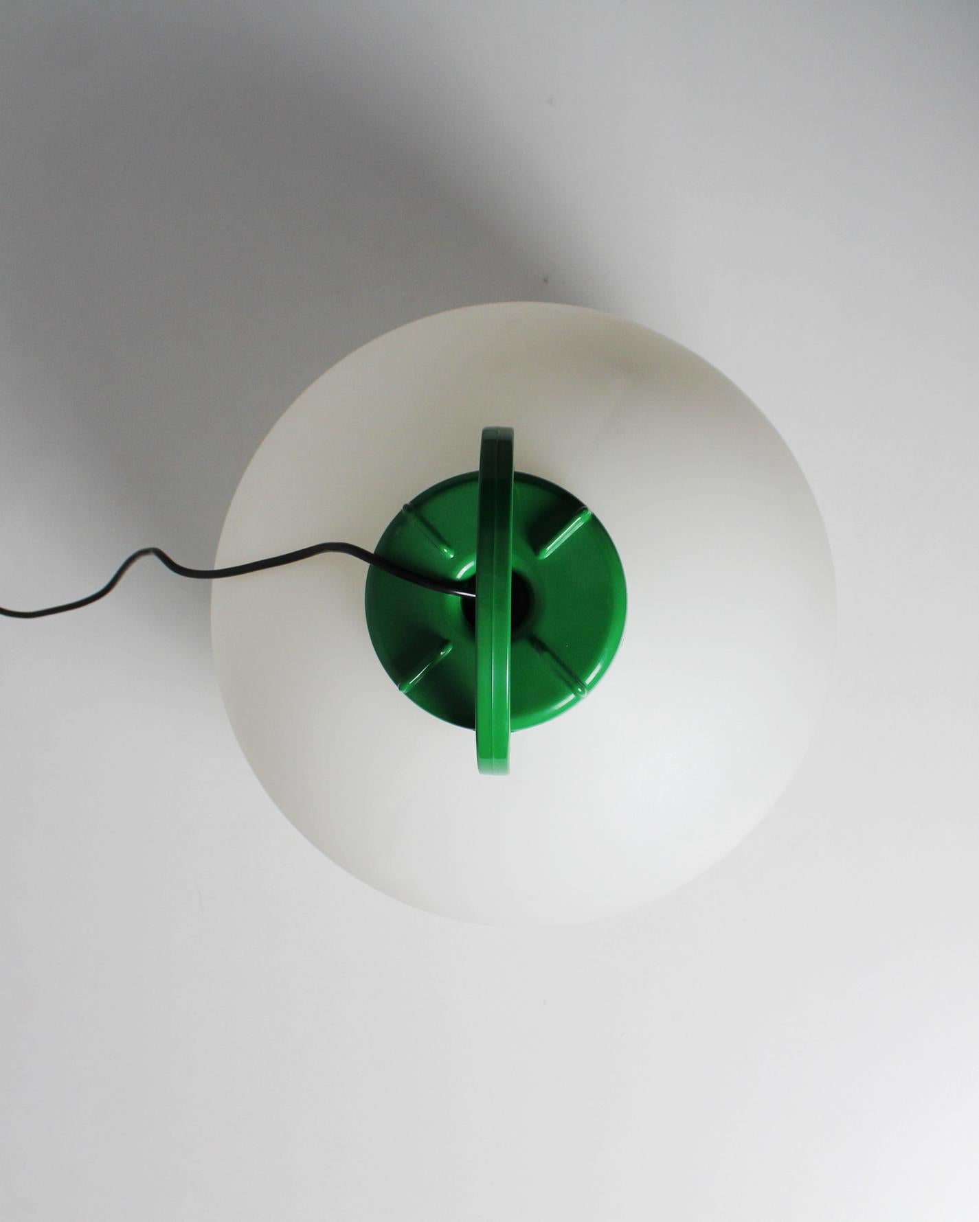 Plastic TAMA Portable Lamp by Isao Hosoe for Valenti Luce, 1975 japanese pop style For Sale