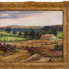 TAMAGNE J Belgian School Early 20th Century Landscape Oil Painting