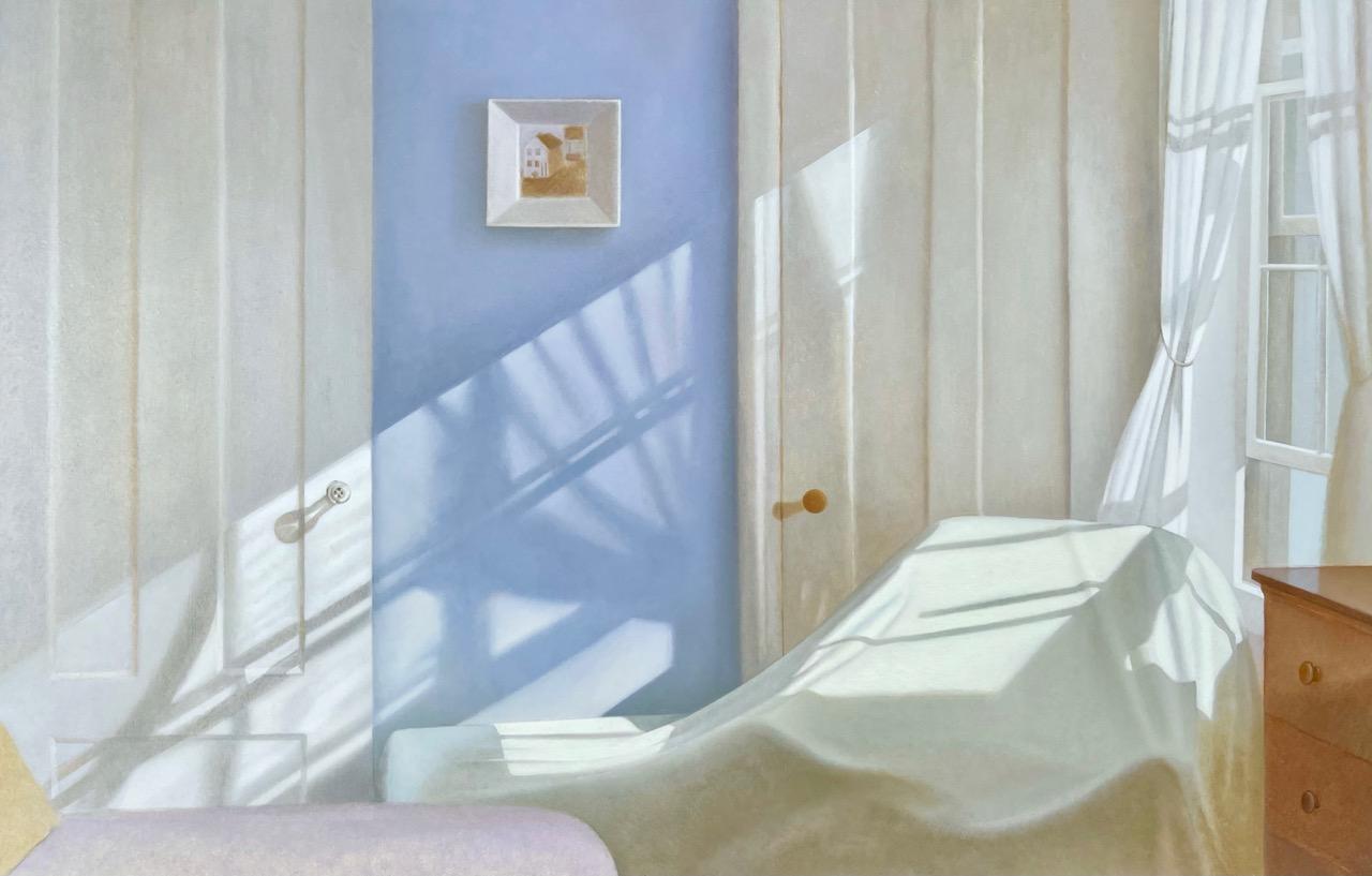 Tamalin Baumgarten Landscape Painting - Summer's Empty Room