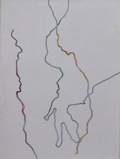 Georgian Contemporary Art by Tamar Darchiashvili - Untitled 2 (Triptych)