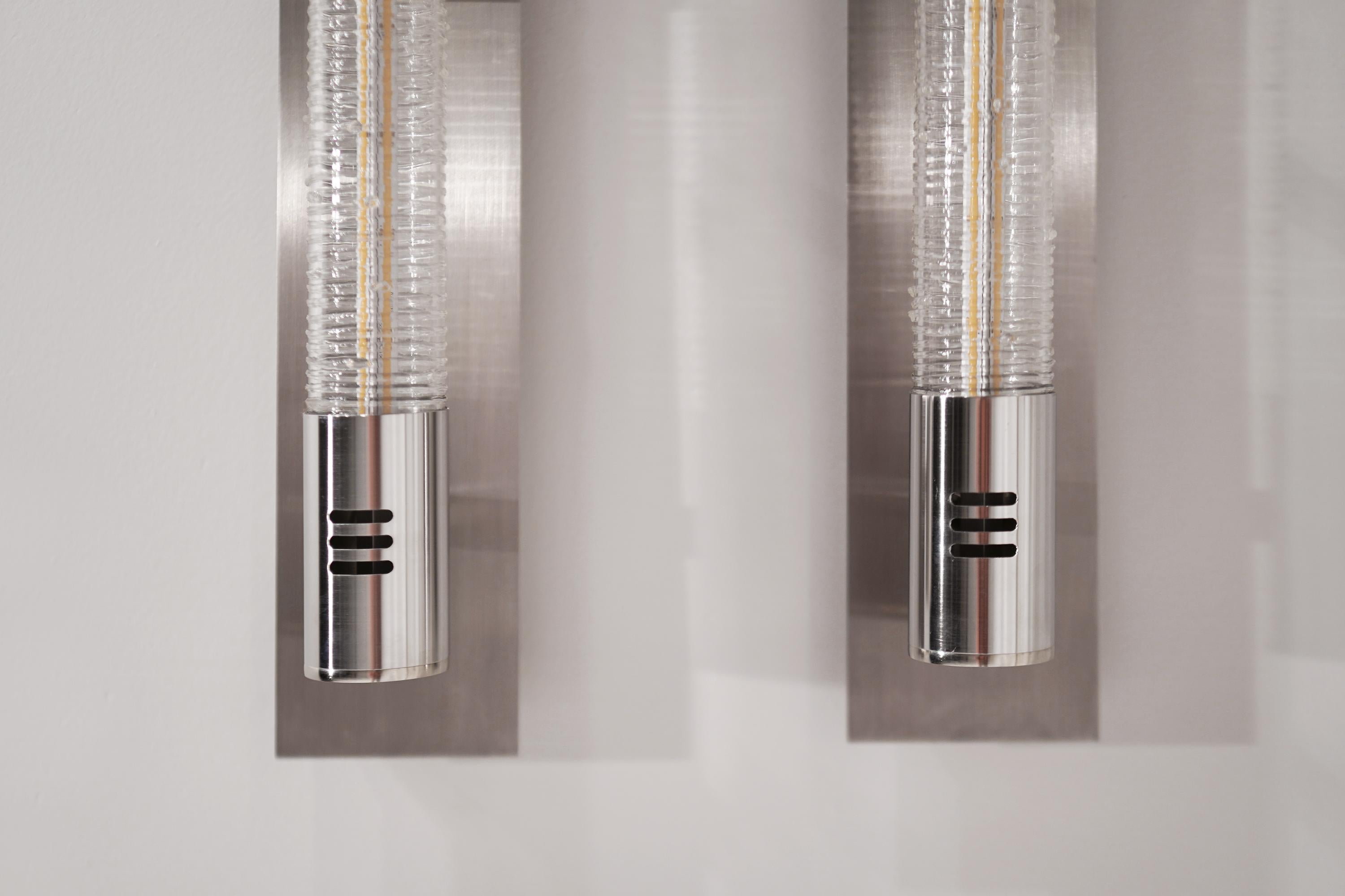 Contemporary Tamar Wand Blown-Glass Sconces by Shakuff