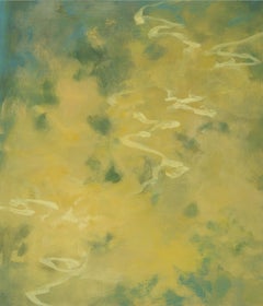 "Unseen Voices 30" 2023 huile sur panneau 21 x 18 in.
