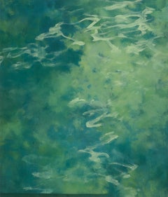 "Unseen Voices 34" 2024 oil on panel 21 x 18 in.