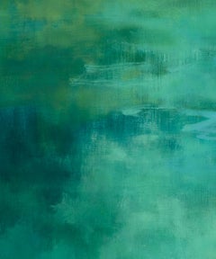 "Unseen Voices 51" 2025 oil on panel 40 x 24 in.