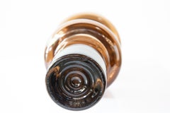 Tamara Aladin for Riihimaki Lasi Brown Glass Vase