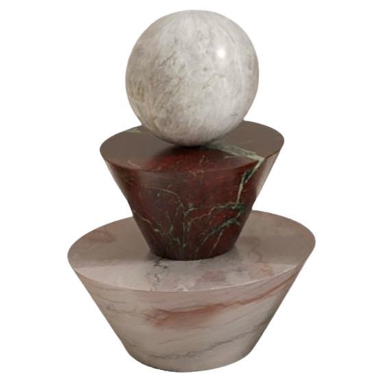 Sculpture brésilienne en marbre Les Demoiselles (petite)