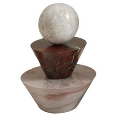 Sculpture brésilienne en marbre Les Demoiselles (petite)