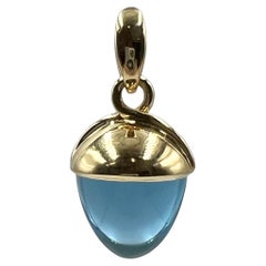 Tamara Comolli 18k Blue Topaz Mikado Large Pendant