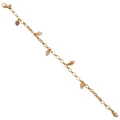 Tamara Comolli Mikado Charm Bracelet in 18 Karat Rose Gold - B-MC-Ch-Camel-p-rg
