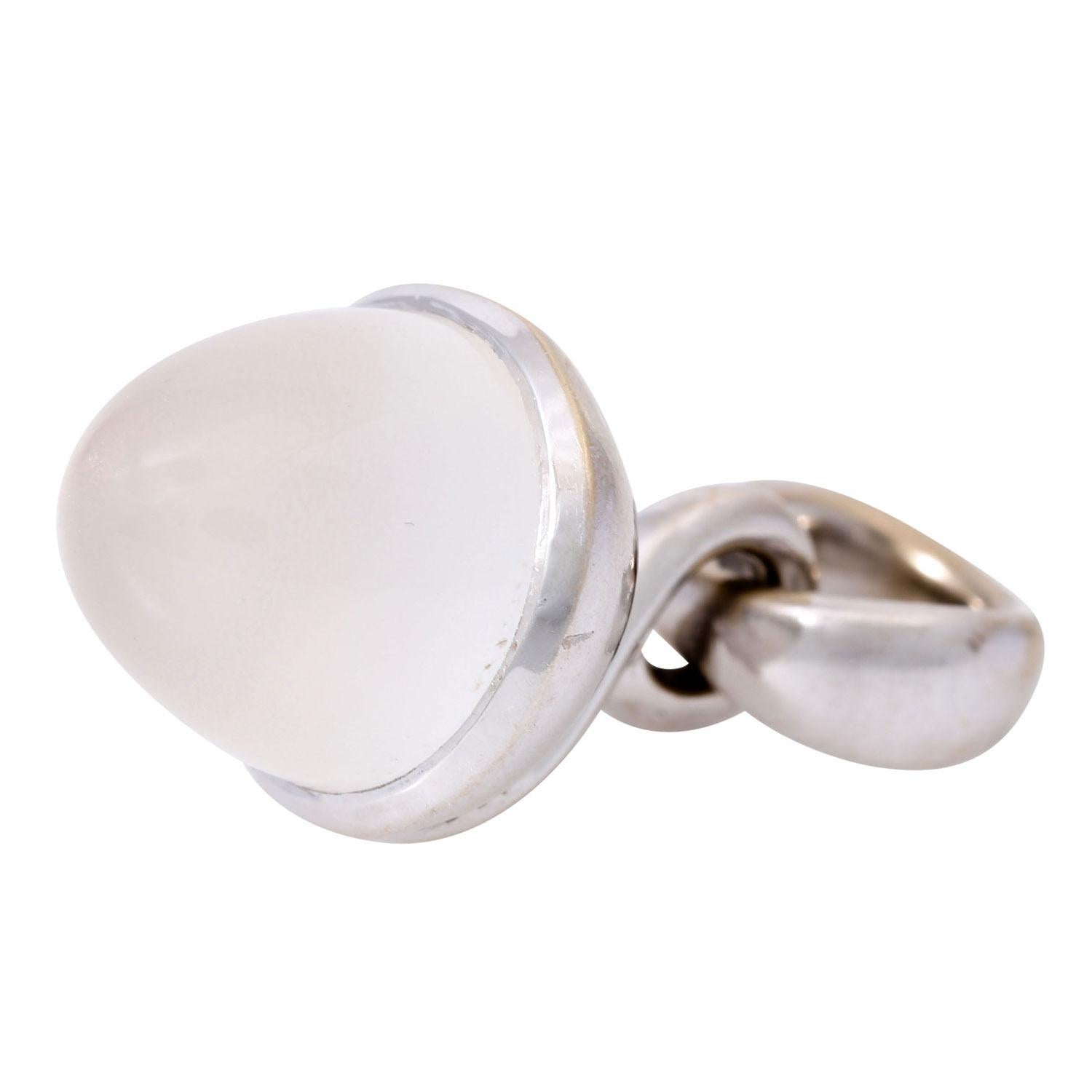 Tamara Comolli Anhänger 'Mikado Bouquet' L mit Mondstein (Cabochon) im Angebot