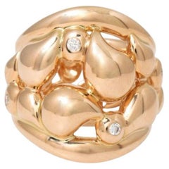Tamara Comolli Ring with 4 Brilliant-Cut Diamonds