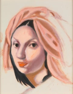 Vintage Le Turban Orange by Tamara de Lempicka