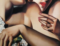 Spring, Art Deco Poster by Tamara de Lempicka