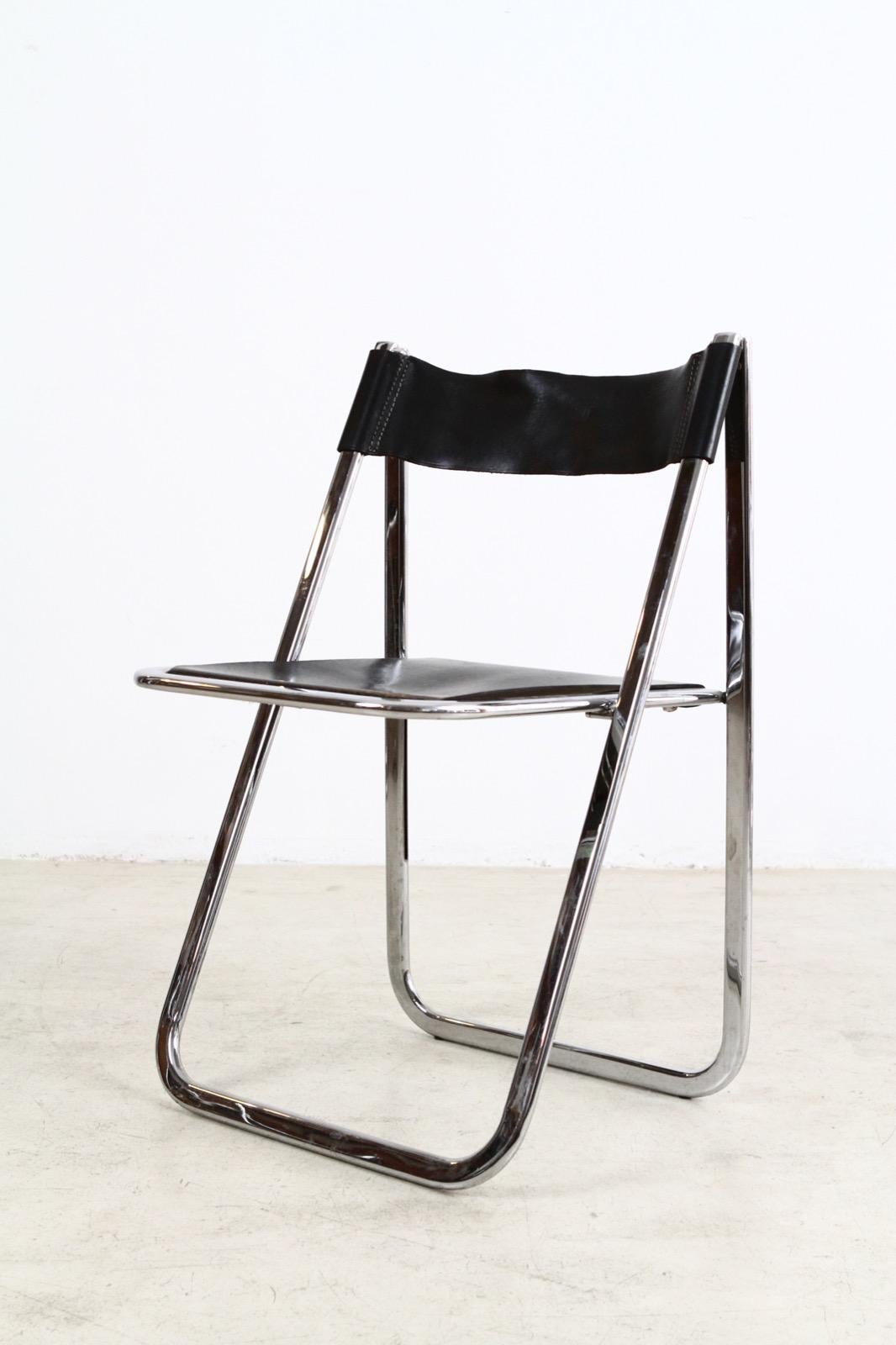 20th Century Tamara Folding Chairs from Arrben, 1970s, Set of 4 For Sale