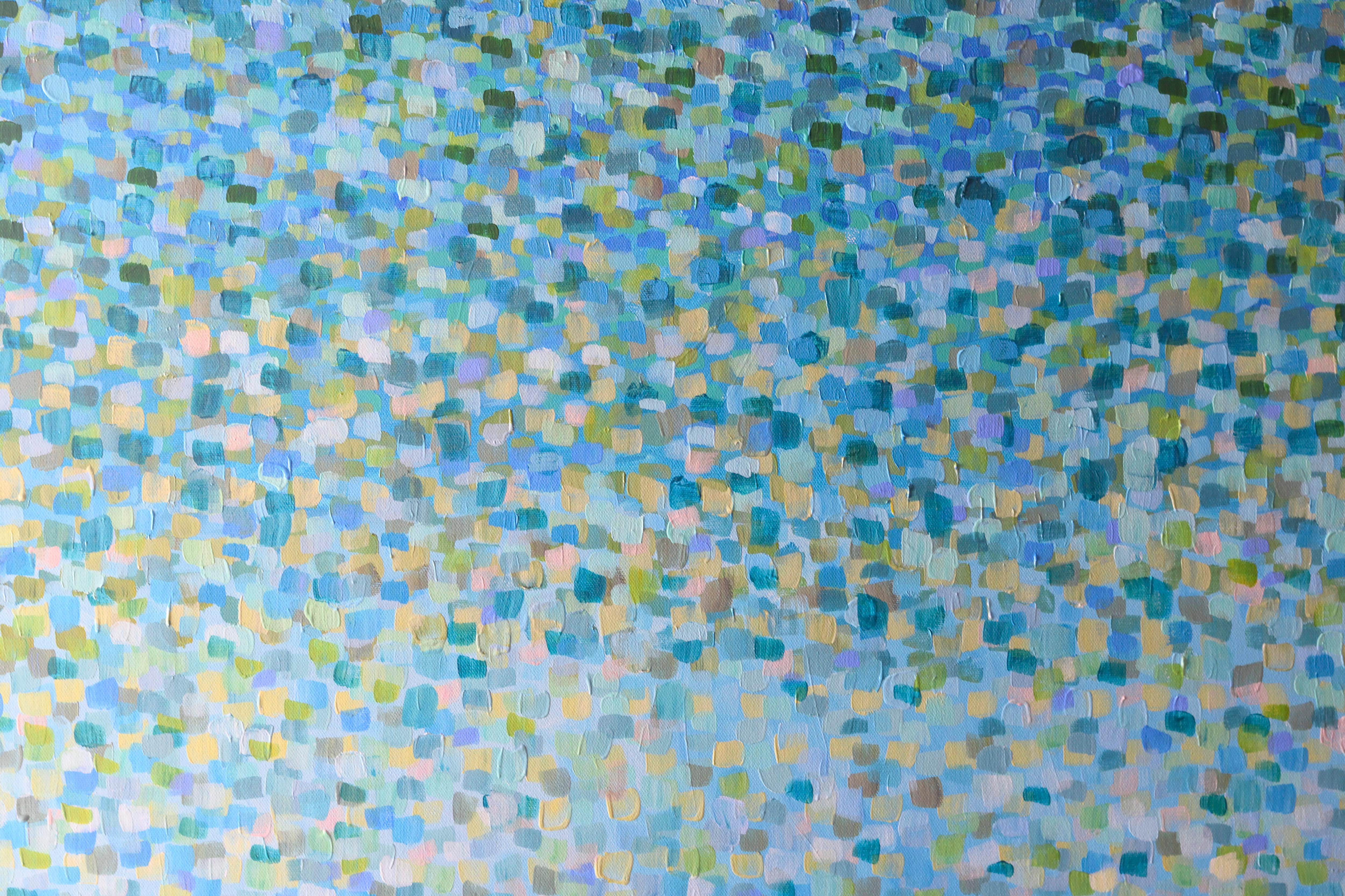 Tamara Gonda Abstract Painting - Sea Glass