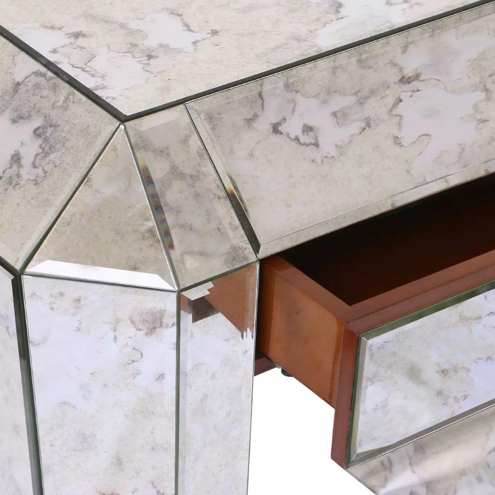 Hand-Crafted Tamara Nightstand For Sale