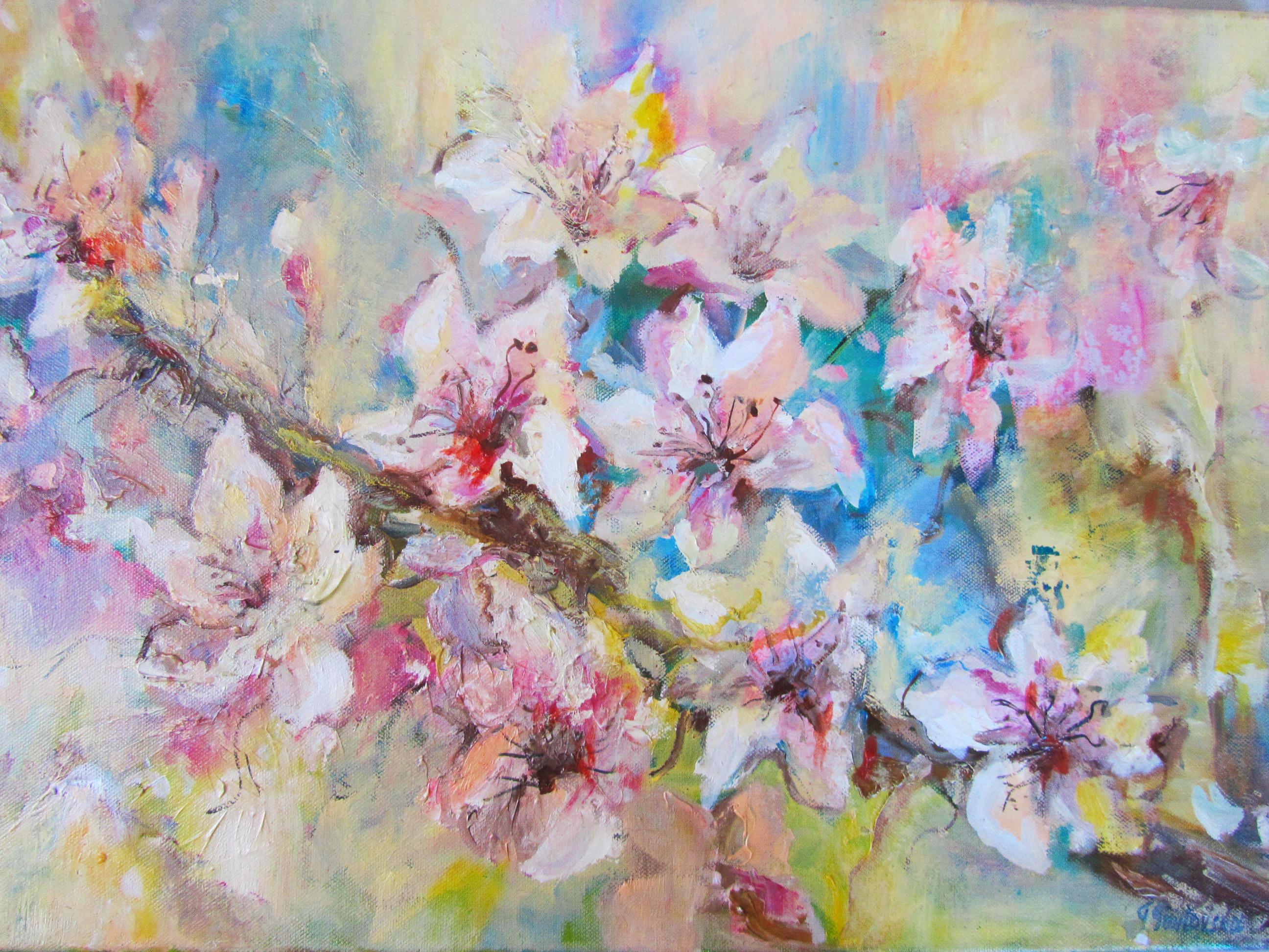 Sakura - Painting by Tamara Pavlovska
