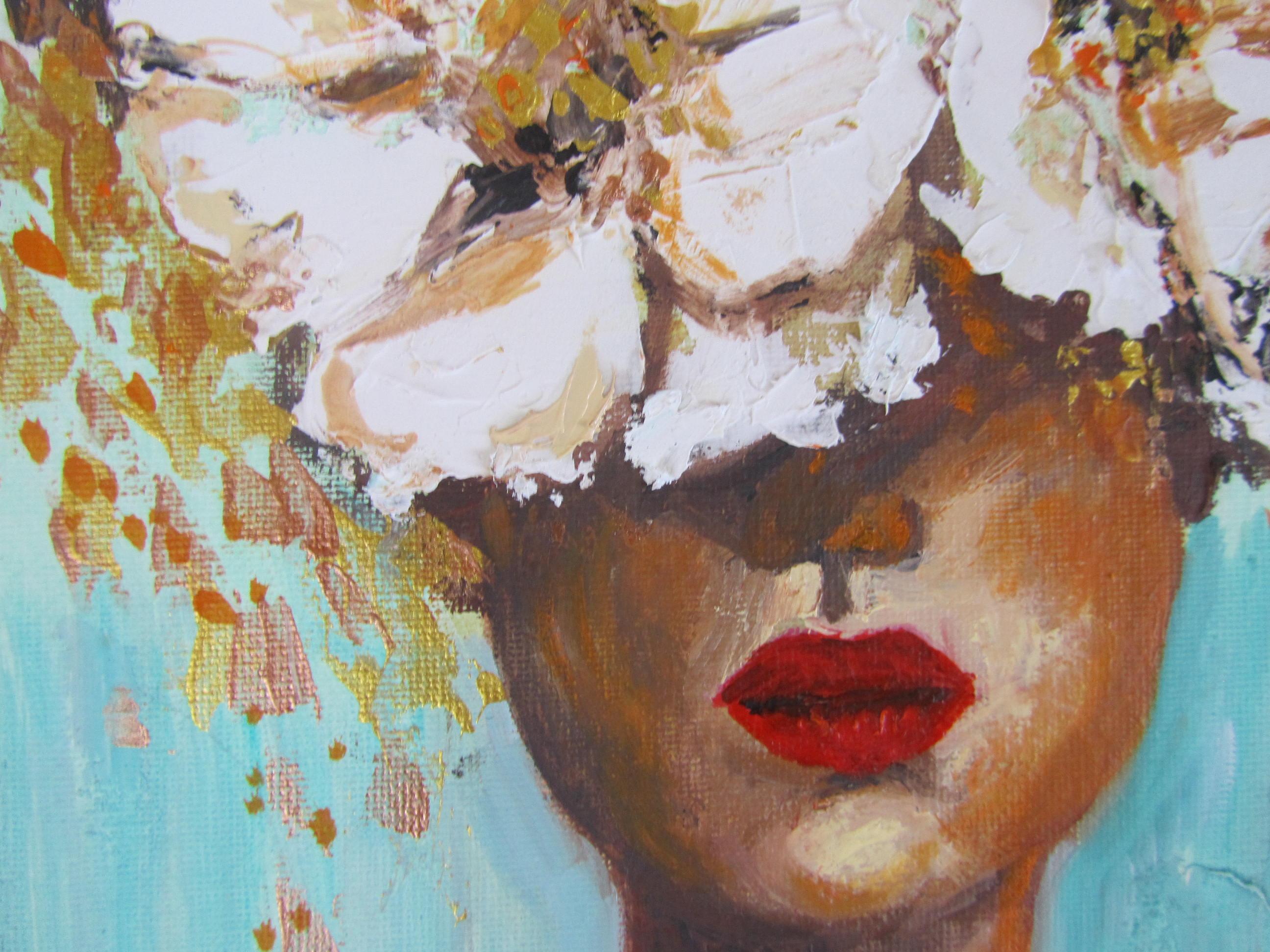 Donna-primavera - Painting Impressionismo di Tamara Pavlovska